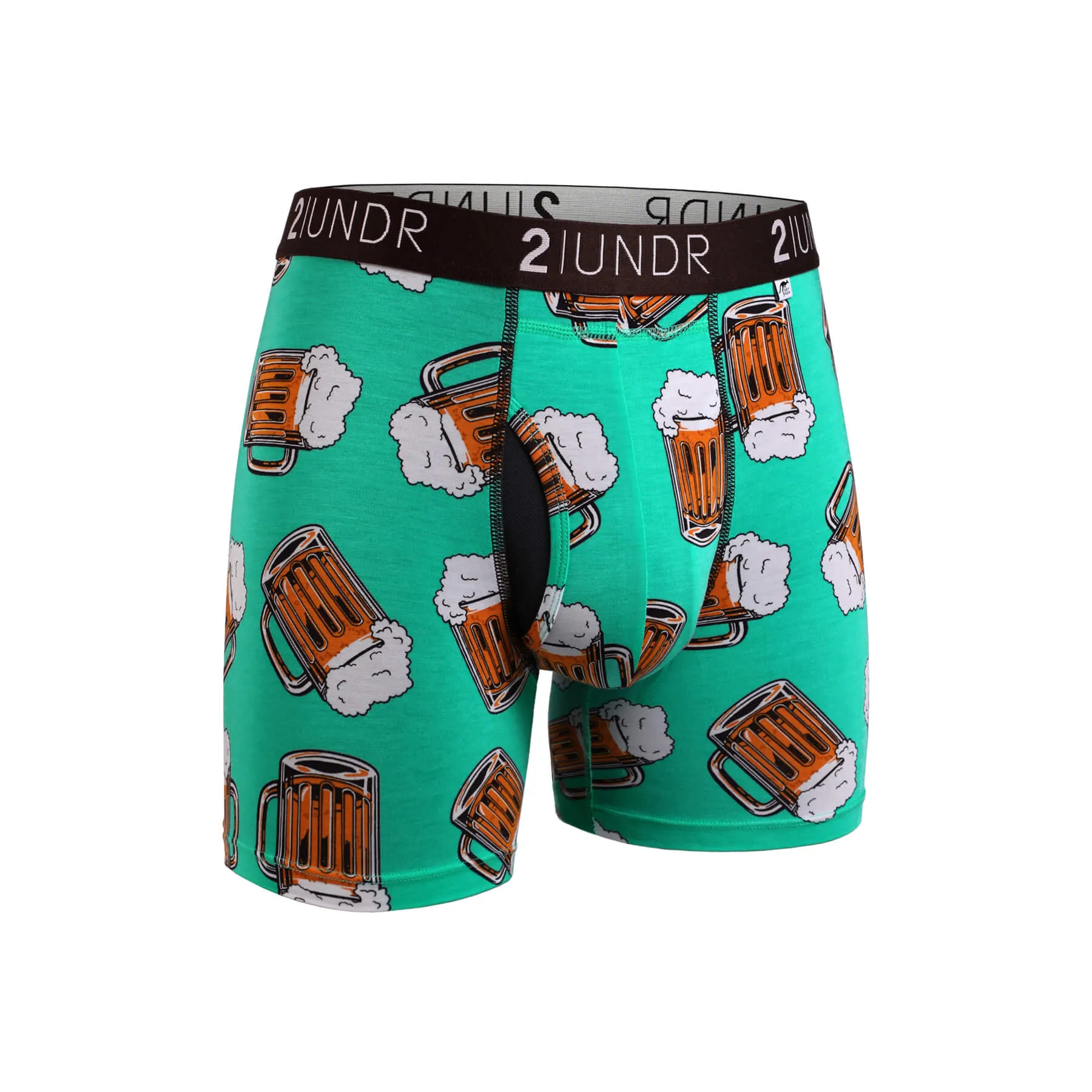 2UNDR Swing Shift 6" Boxer Brief - Beer Break
