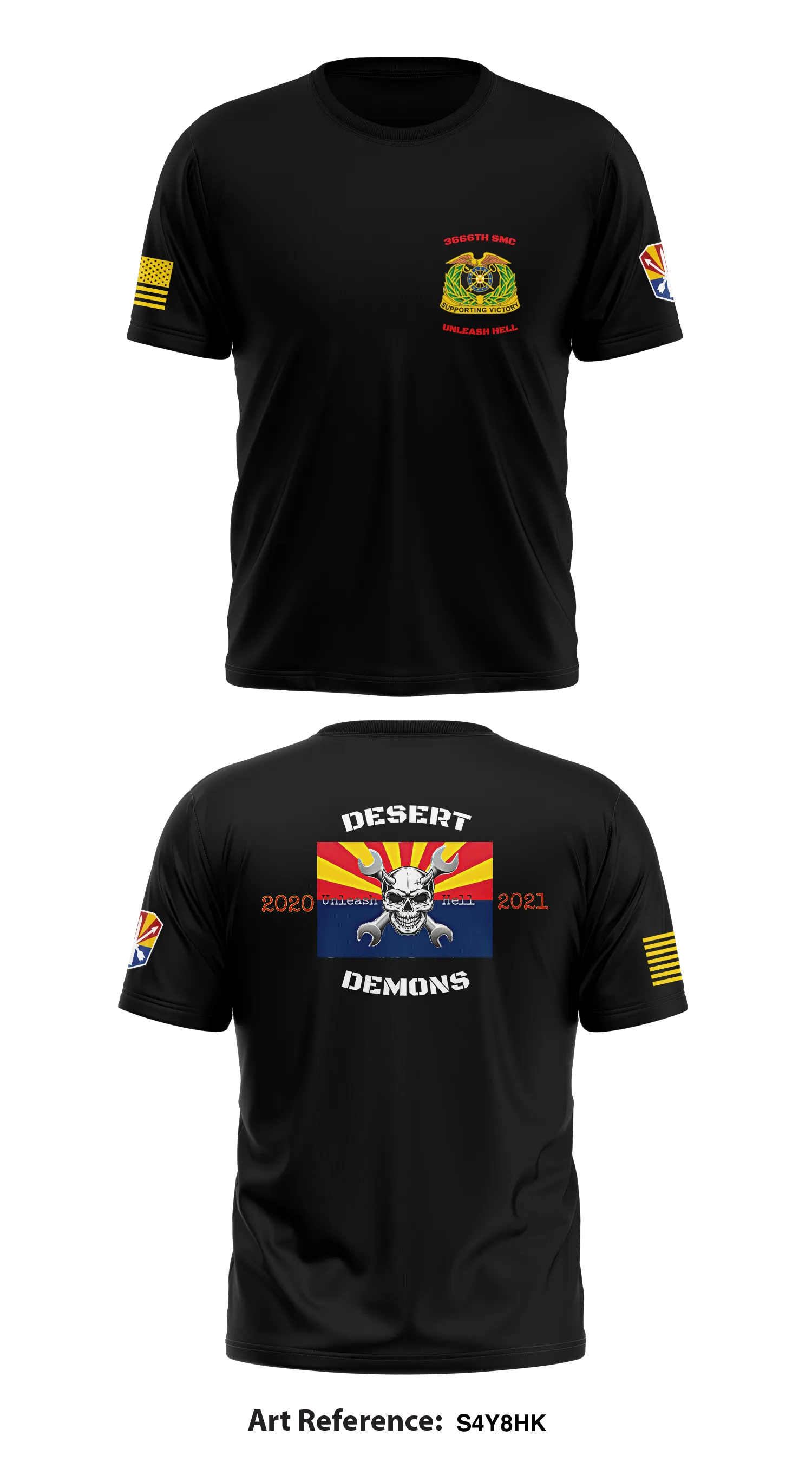 3666th SMC Store 1 Core Men's SS Performance Tee - S4Y8HK
