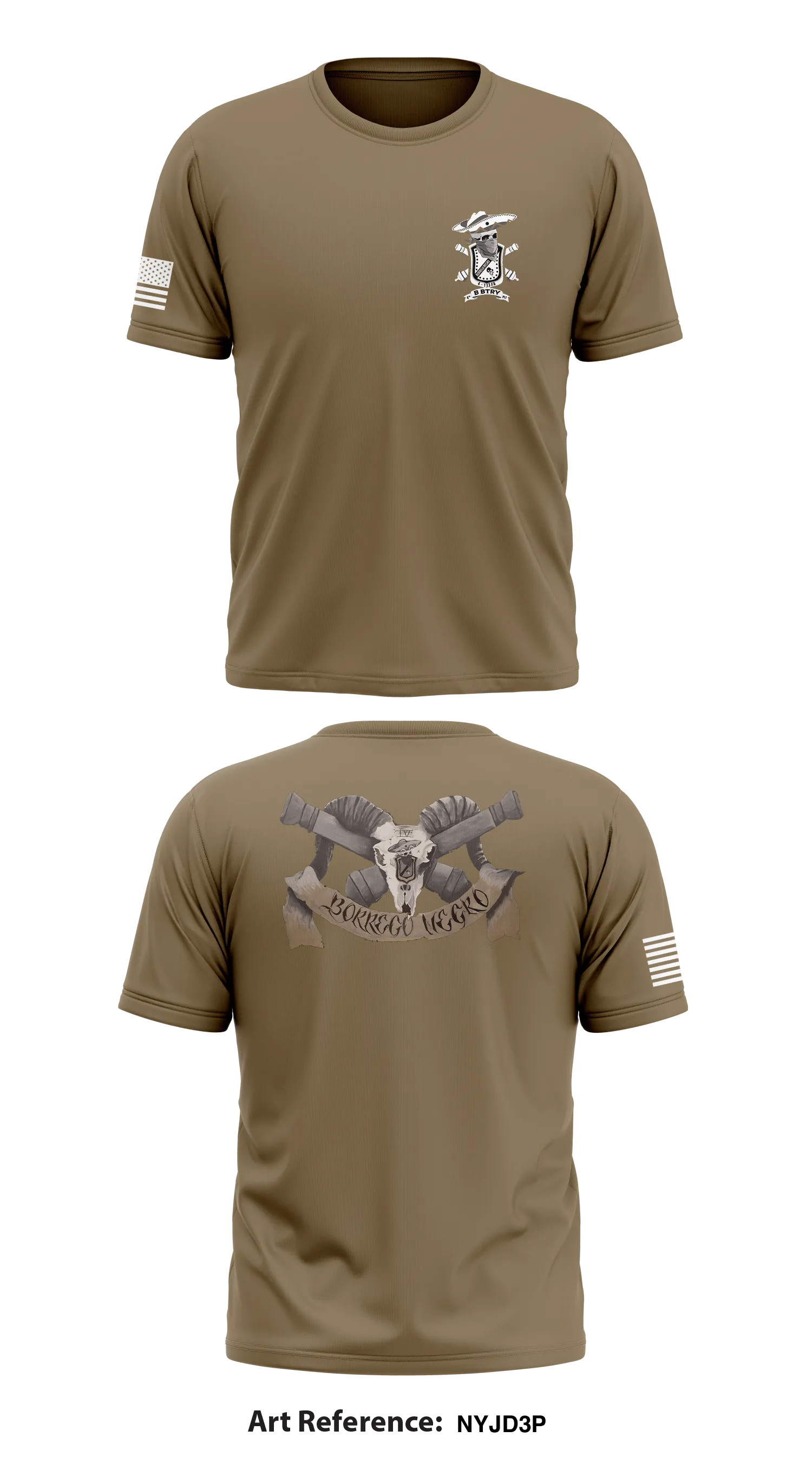 4th plt borrego negro 4/133rd Bravo btry Store 1 Core Men's SS Performance Tee - nyJD3P