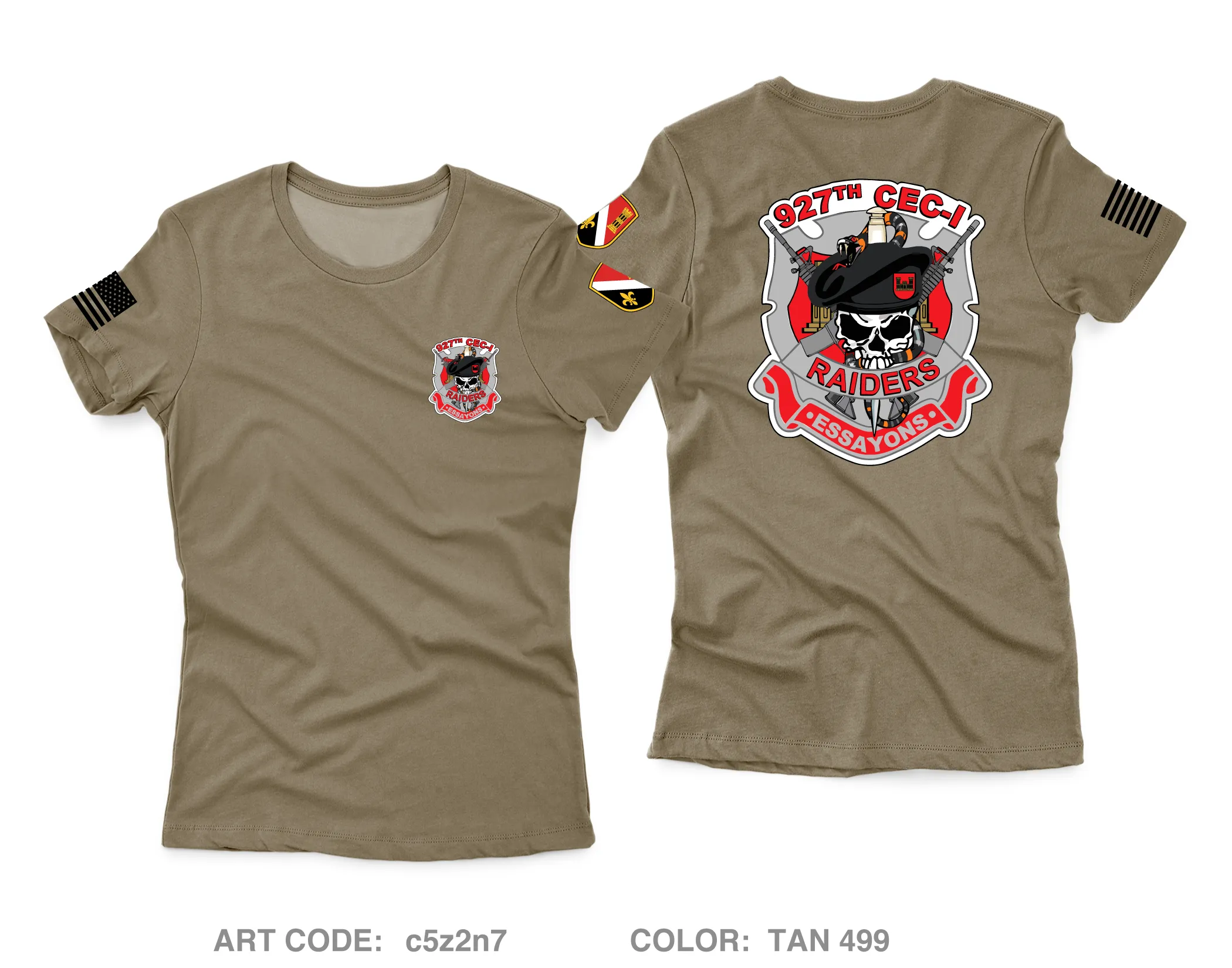 927th CEC-I Core Women's SS Performance Tee - c5z2n7