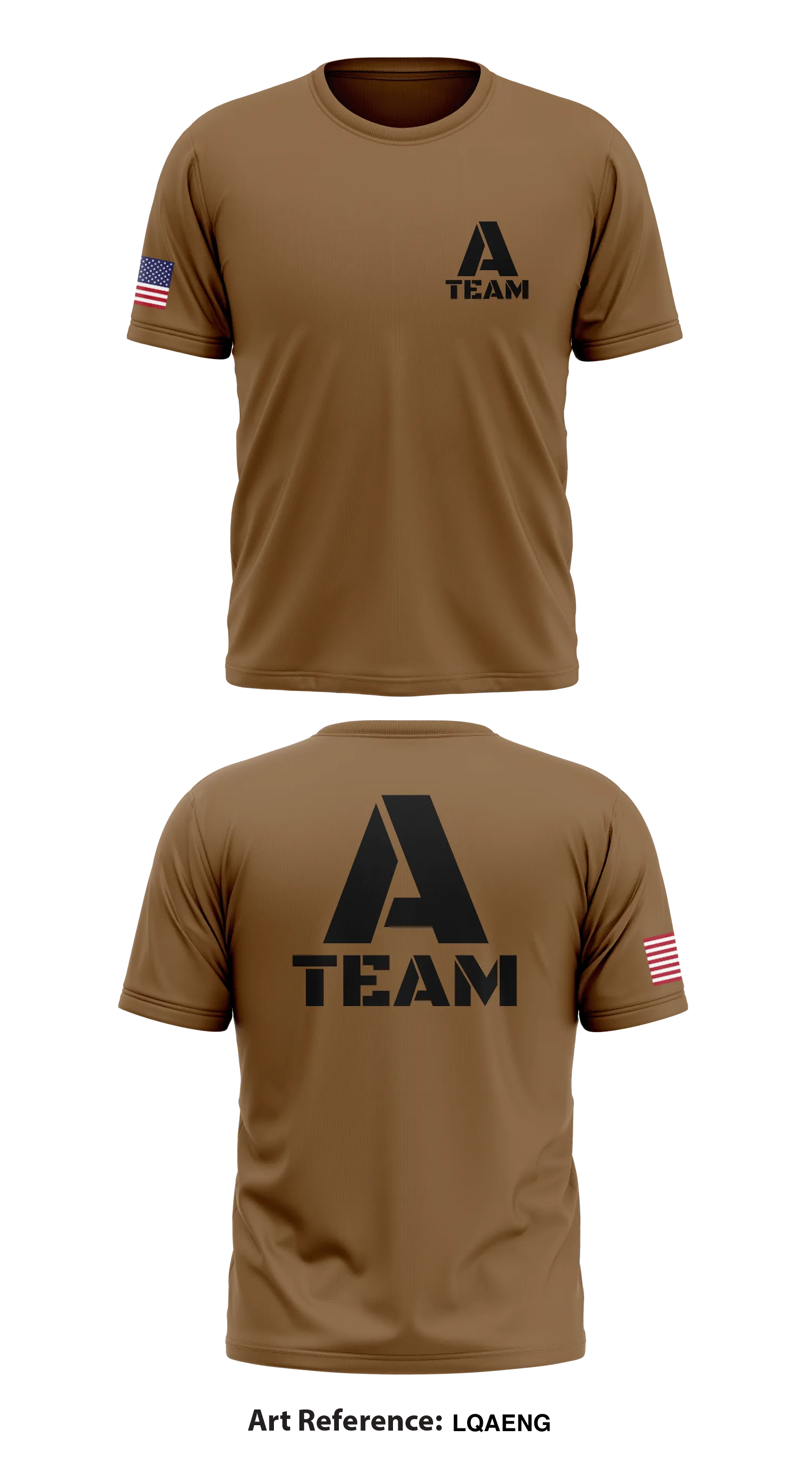 A Team Store 1 Core Men's SS Performance Tee - LQaeNg