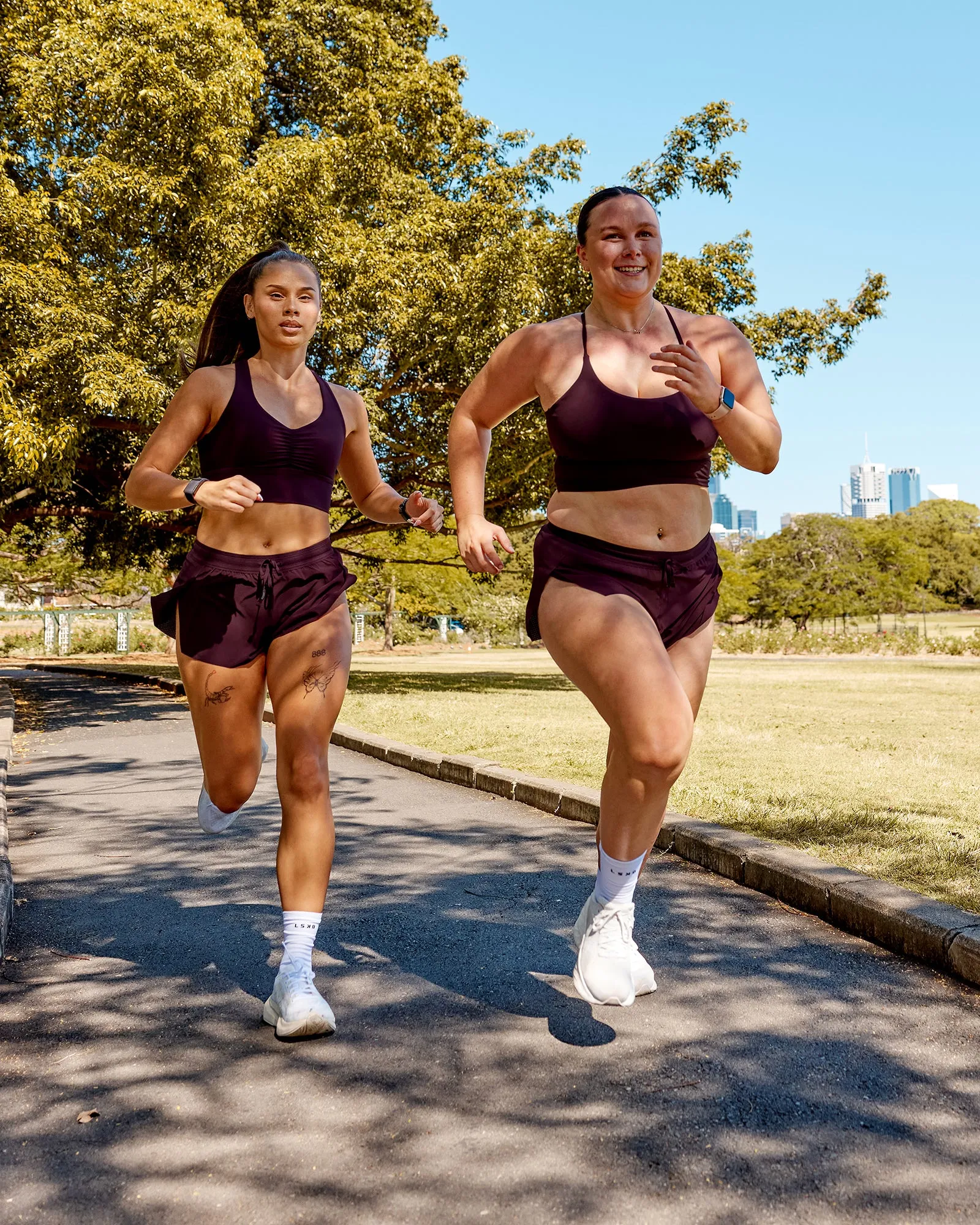 Accelerate 3" Run Shorts - Mulberry