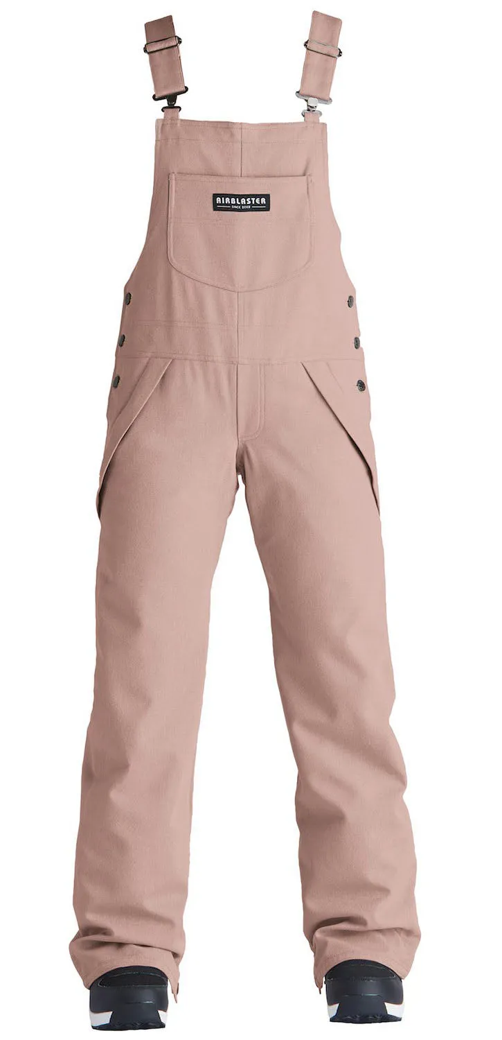 Airblaster Freedom Bib Pants Womens Blush
