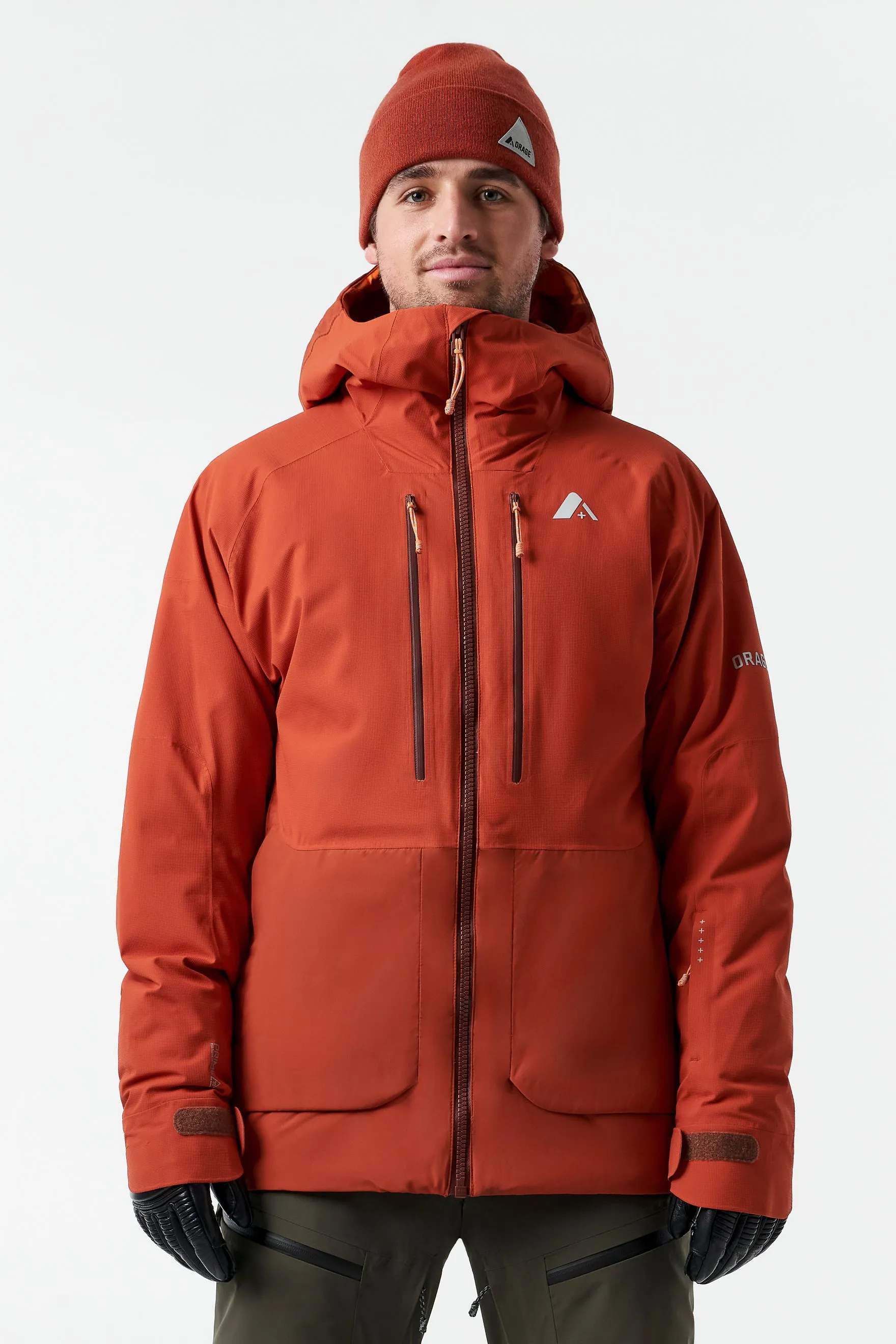Alaskan Insulated Jacket-Terracotta
