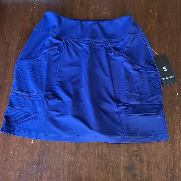 &quot;IBKUL Straight Skort 18&quot; in Navy Blue Size S