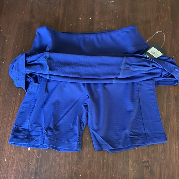 &quot;IBKUL Straight Skort 18&quot; in Navy Blue Size S