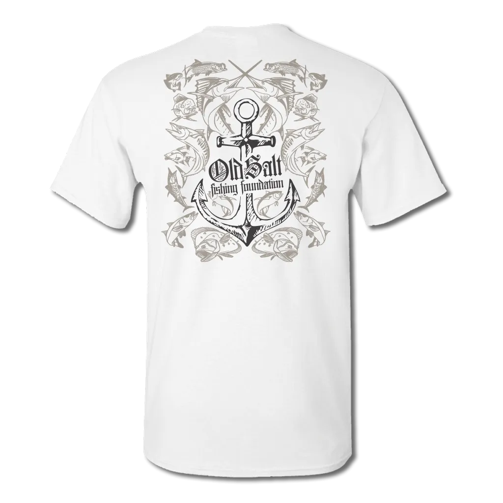Anchor Fish Short Sleeve Performance T-shirt
