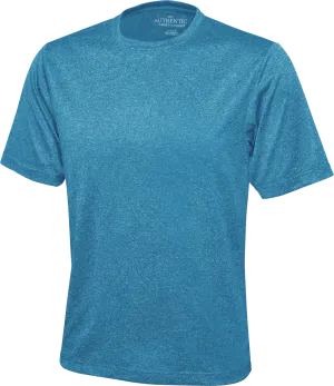 ATC™ Polyester Heather Wicking T-Shirt Blue Wake