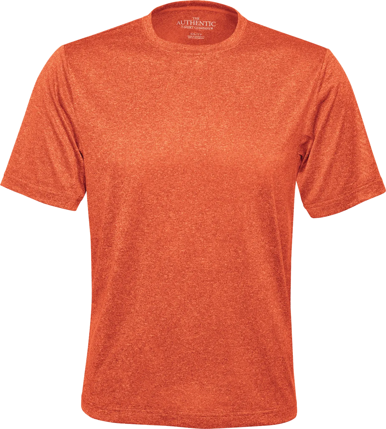 ATC™ Polyester Heather Wicking T-Shirt Deep Orange