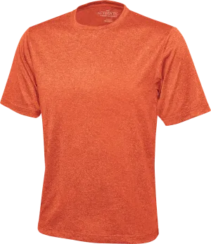 ATC™ Polyester Heather Wicking T-Shirt Deep Orange