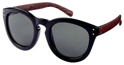 Black & Wood Wayfarer Style Policarbonate Lens 100% UV400