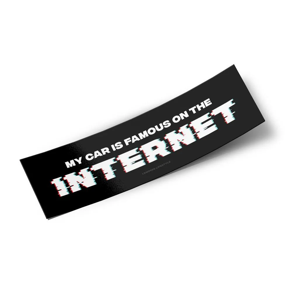Box Sticker – Famous On The Internet