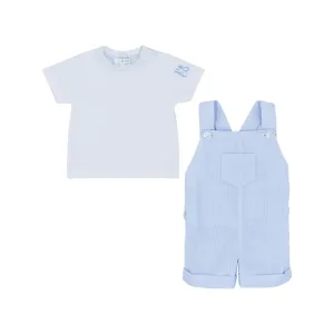 Boys Dungaree Short Set
