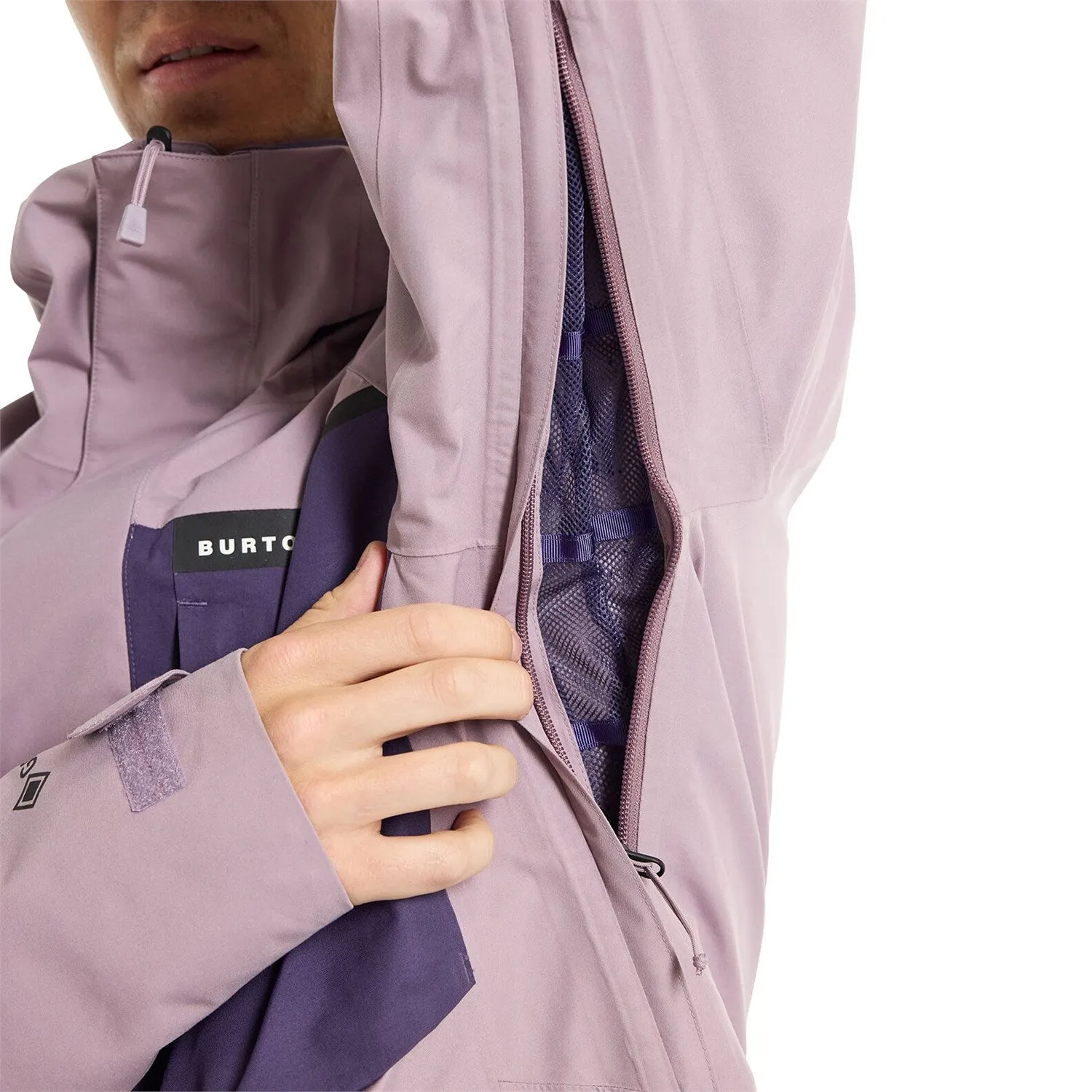 Burton Powline GORE-TEX Mens Jacket Elderberry / Violet Halo