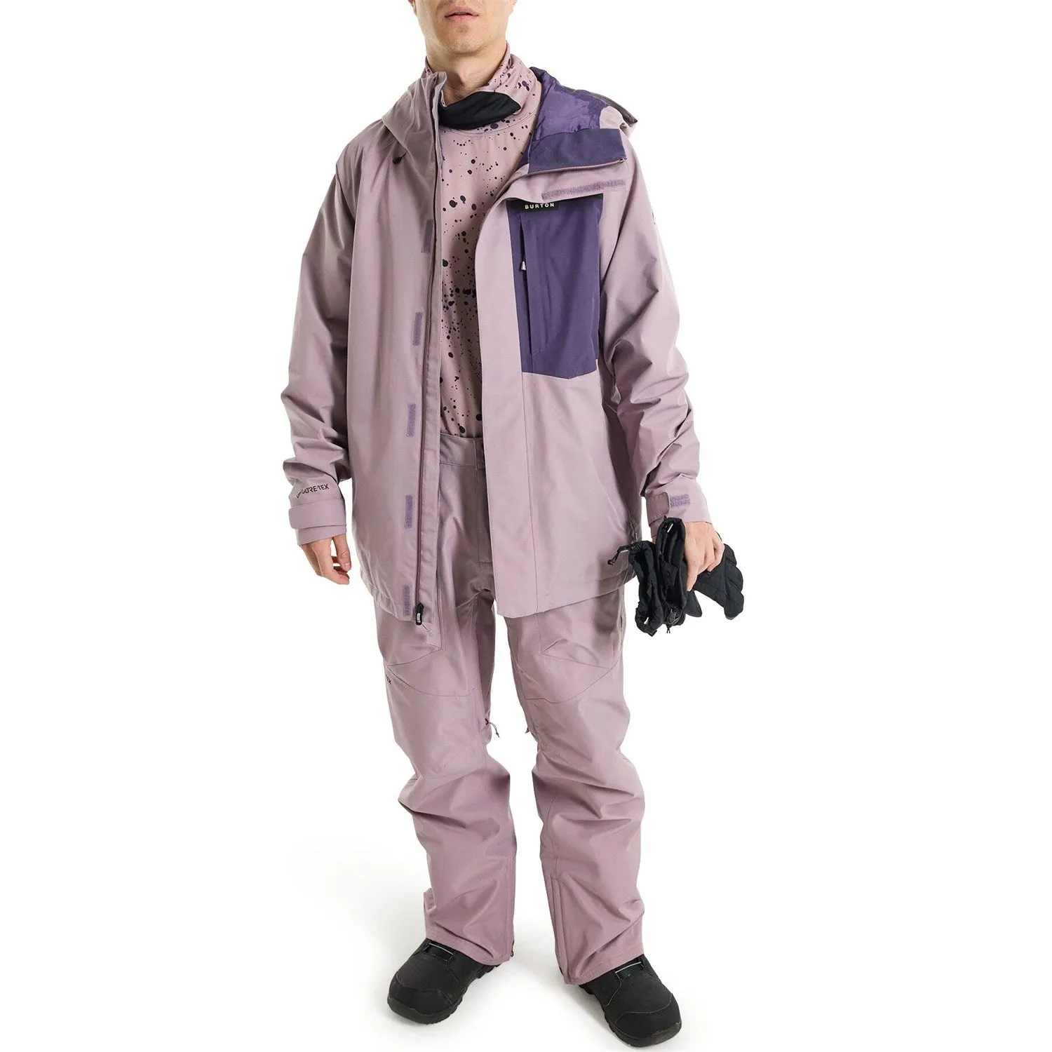 Burton Powline GORE-TEX Mens Jacket Elderberry / Violet Halo