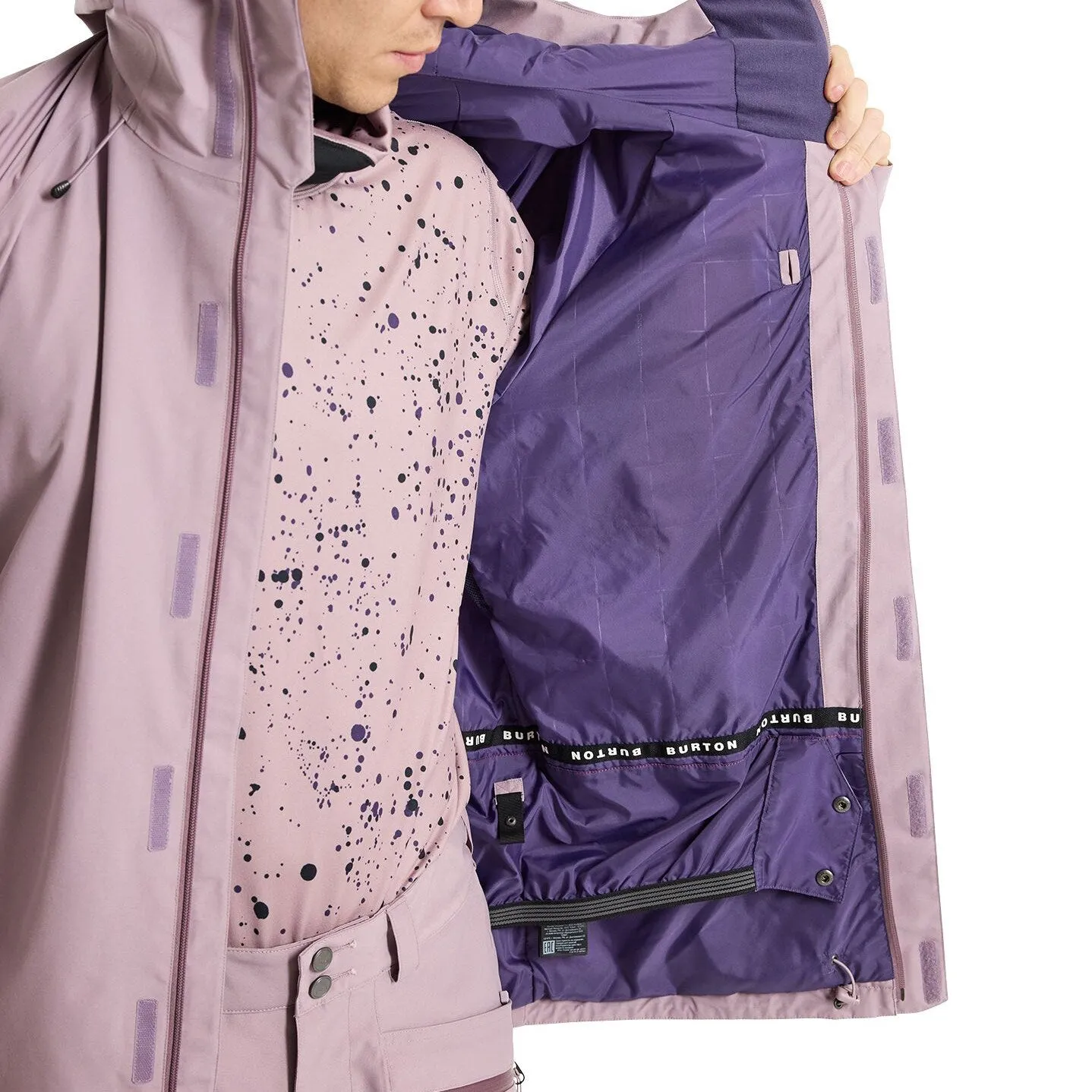 Burton Powline GORE-TEX Mens Jacket Elderberry / Violet Halo
