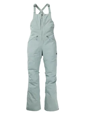BURTON Reserve bib pants - Womens - Petrol Green