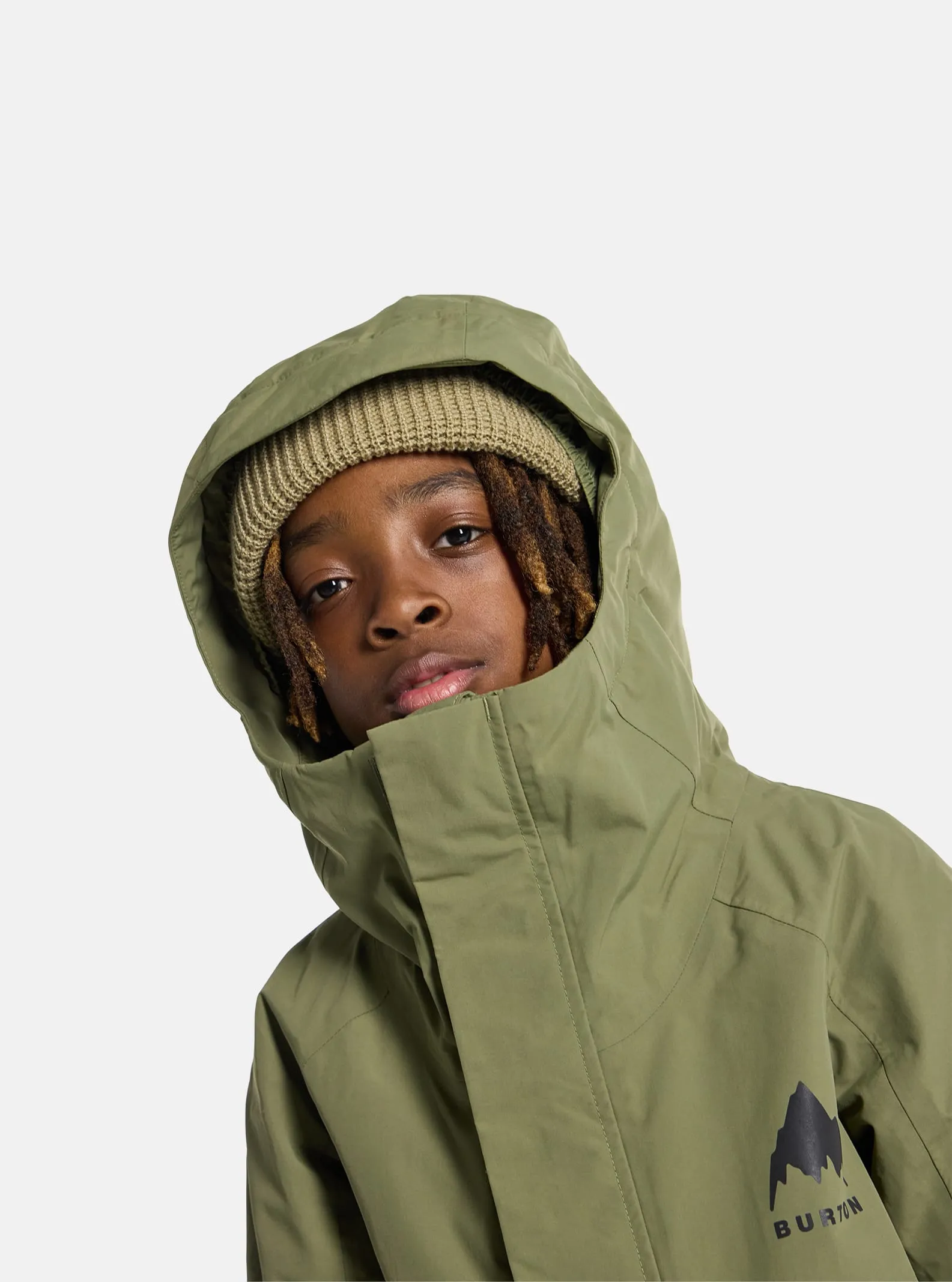 BURTON Skimmer jacket - Kids - Forest Moss