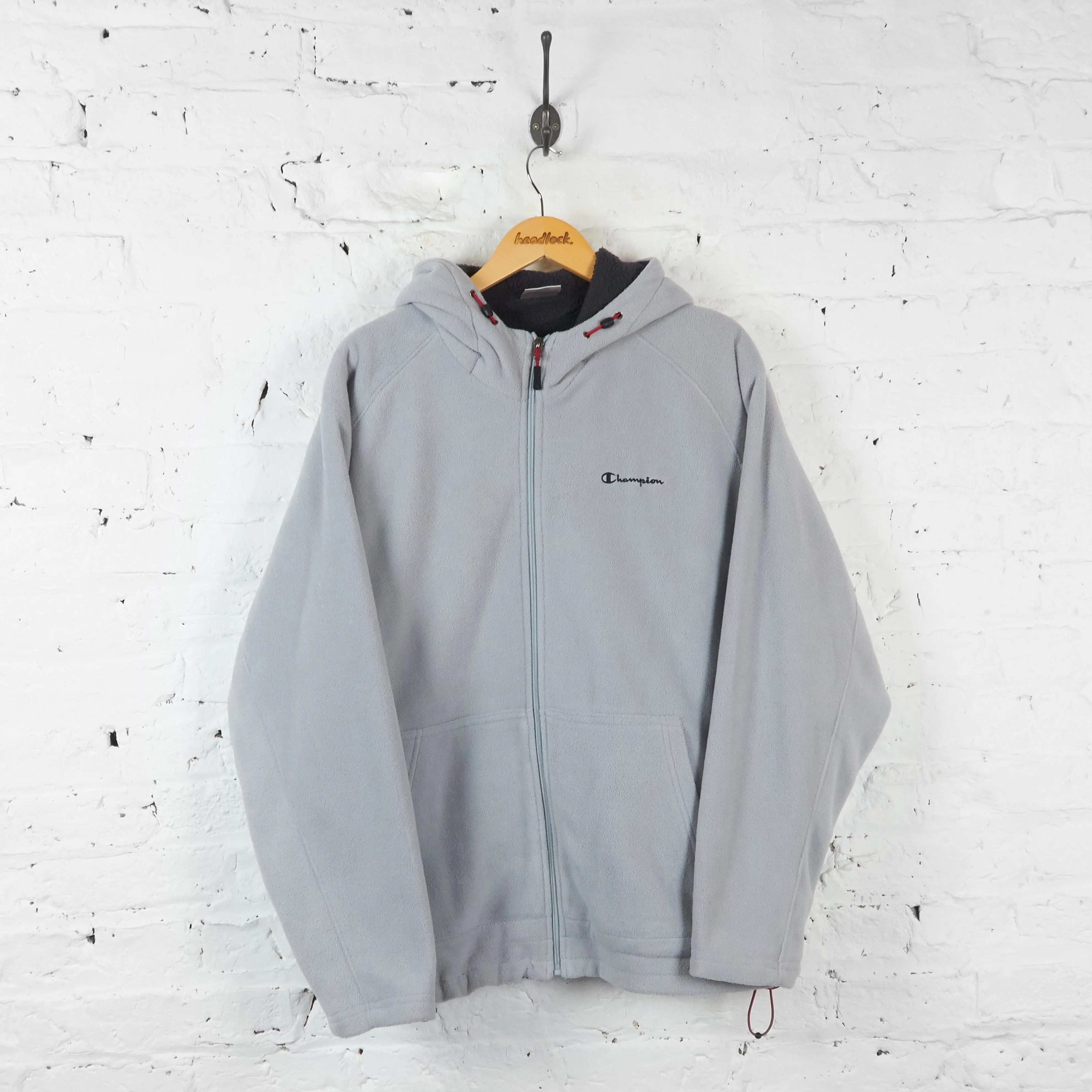 Champion Fleece Hoodie - Grey - XXL