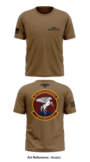 Combat Mission Support Core Men's SS Performance Tee - TPLdcc