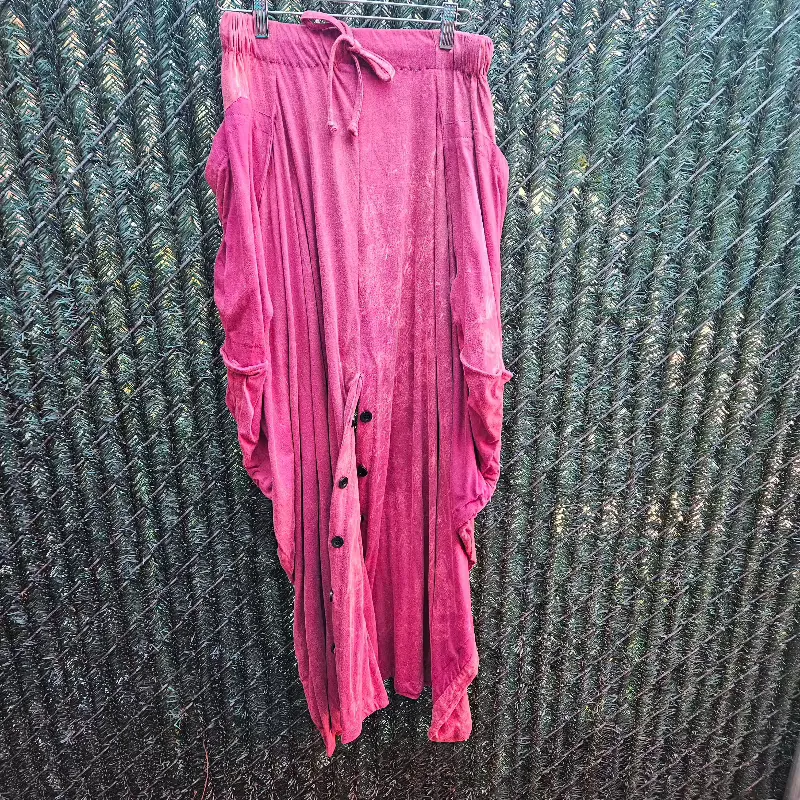 Convertible Batik Cargo Pants/Skirt