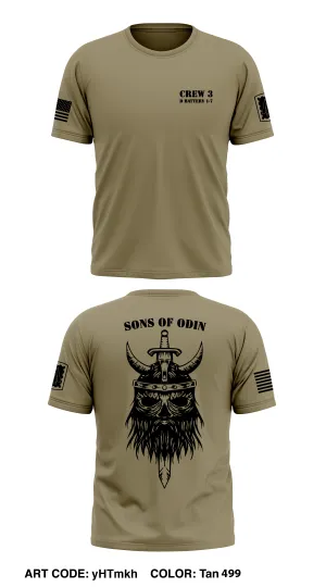 Crew 3 D battery 1-7 Store 1 Core Men's SS Performance Tee - yHTmkh