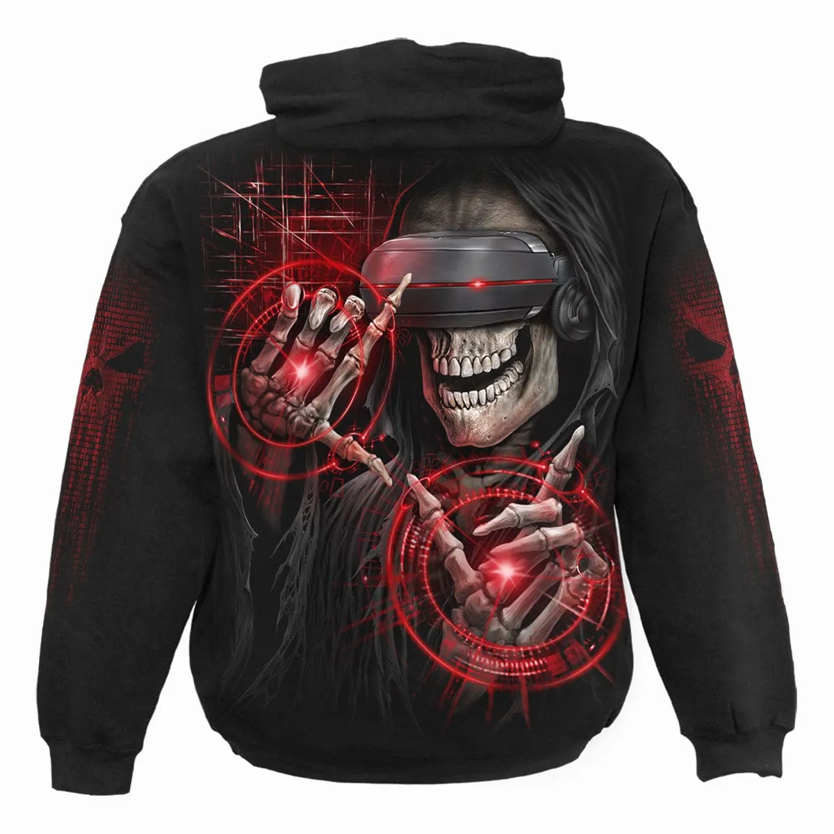 CYBER DEATH - Hoody Black