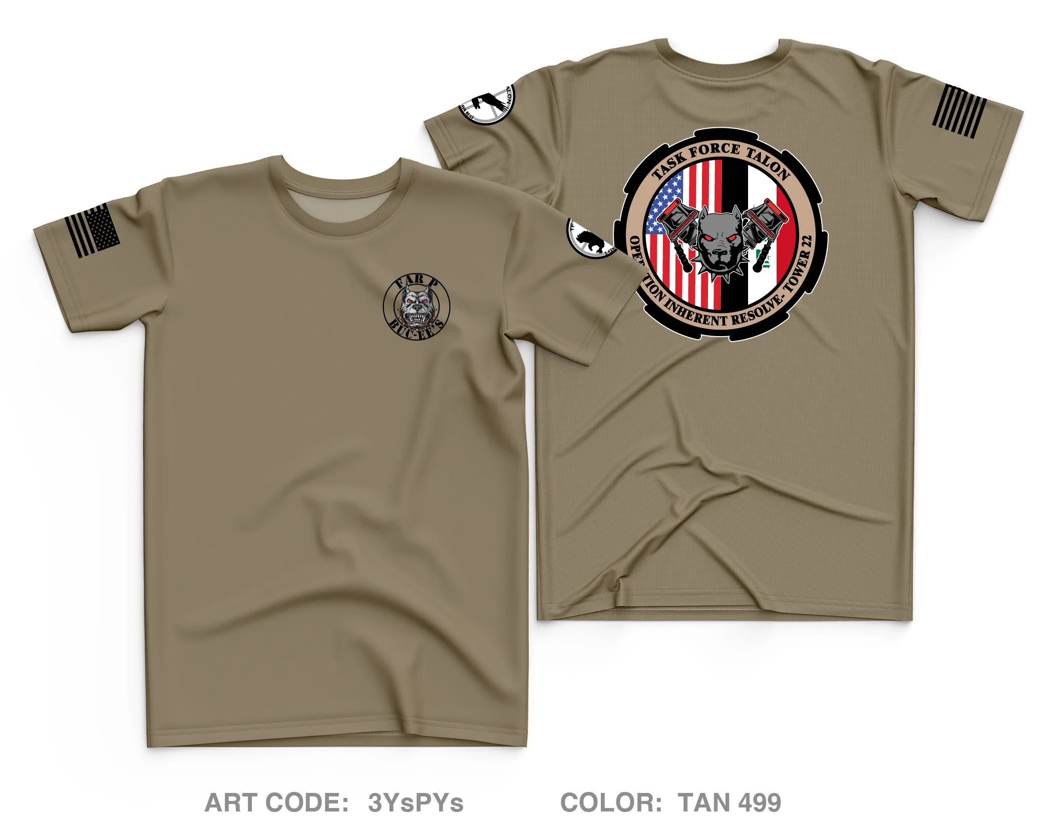 Distro 3/82 Core Men's SS Performance Tee - 3YsPYs