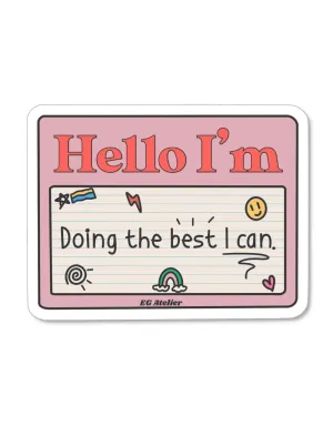EG ATELIER- Sticker - Name Tag