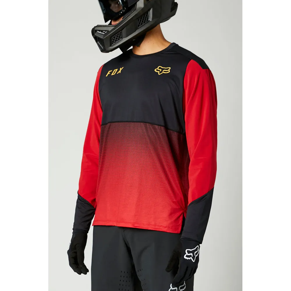 Fox Flexair Ls Jersey - Chili
