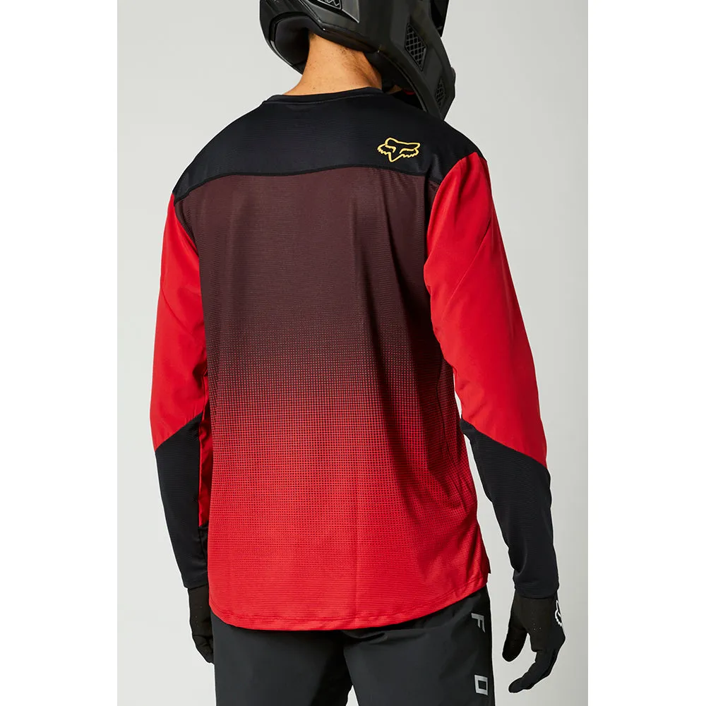 Fox Flexair Ls Jersey - Chili