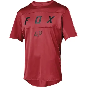 Fox Flexair Ss Moth Jersey [Cardinal] S