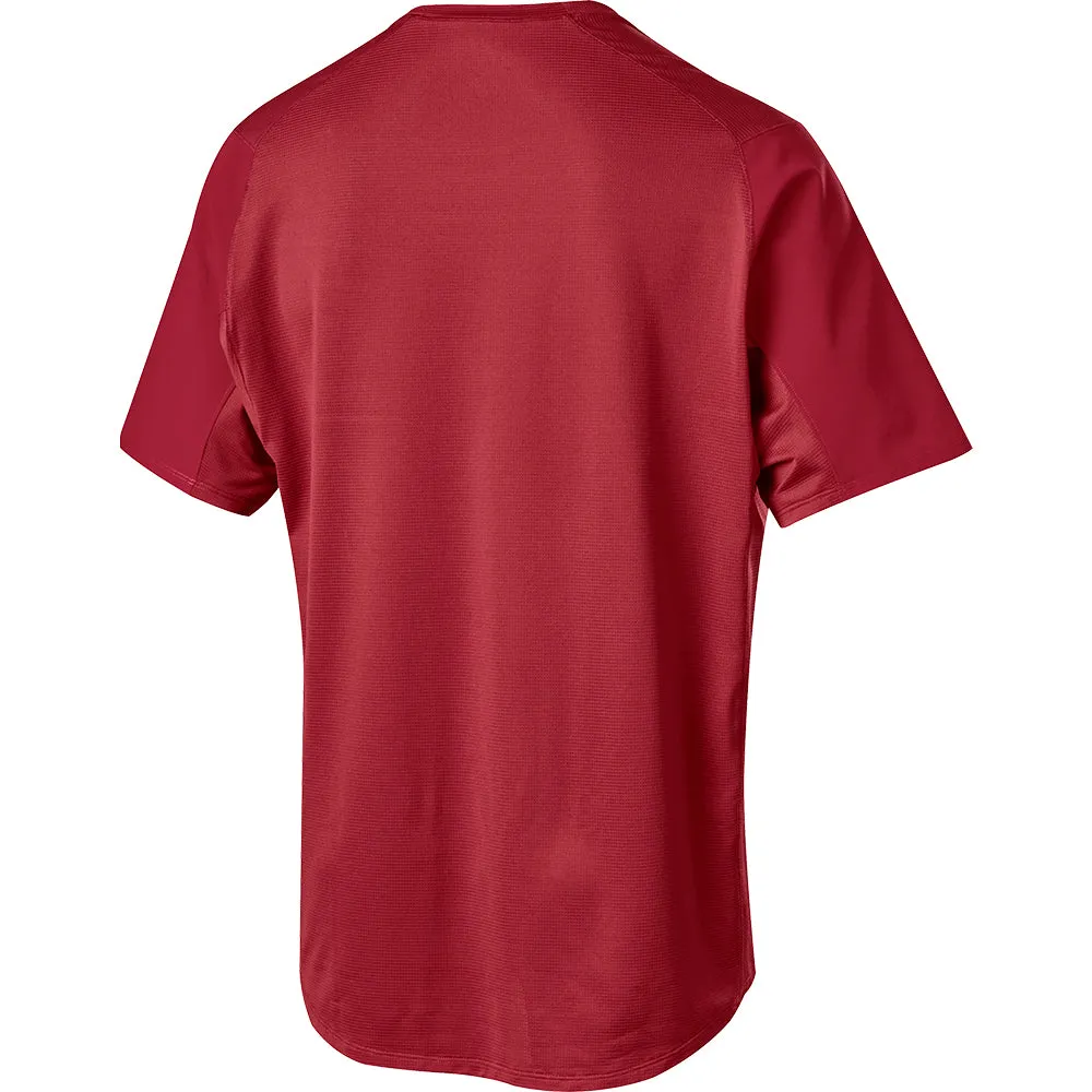 Fox Flexair Ss Moth Jersey [Cardinal] S