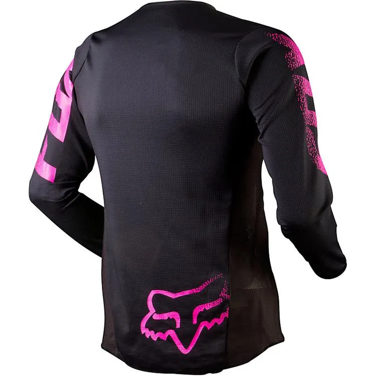 FOX WOMENS BLACKOUT JERSEY [BLACK/PINK]