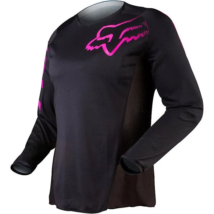 FOX WOMENS BLACKOUT JERSEY [BLACK/PINK]