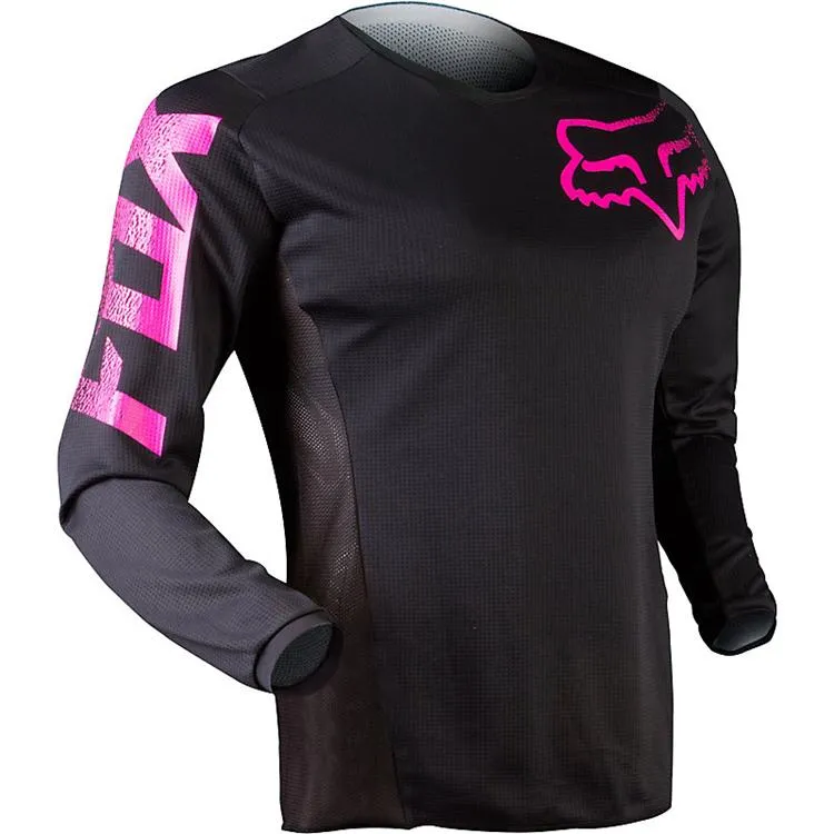 FOX WOMENS BLACKOUT JERSEY [BLACK/PINK]
