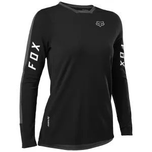 Fox Womens Defend Pro Ls Jersey - Black