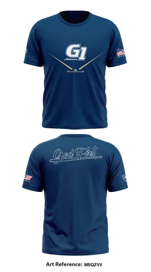 G1 (GODFIRST) Store 1 Core Men's SS Performance Tee - MSQZvv