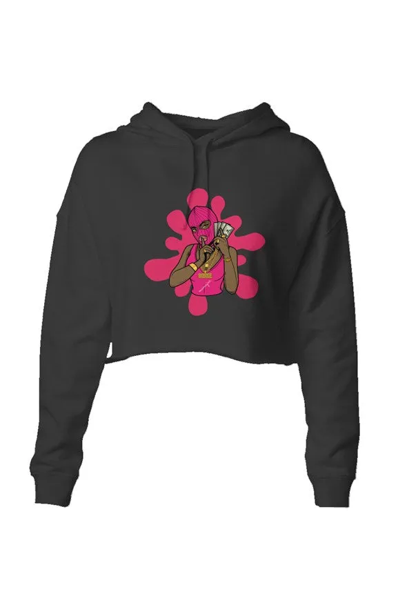 GANG$TA Premium Crop Hoodie