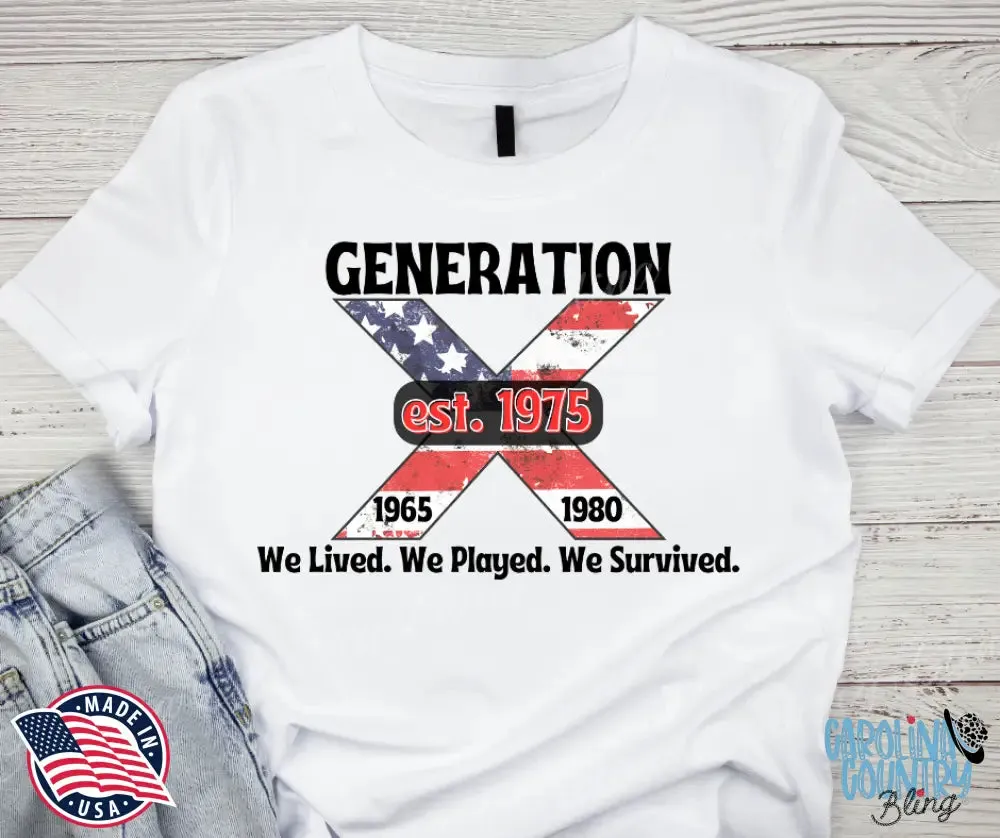 Gen X Est. 1975 - Multi