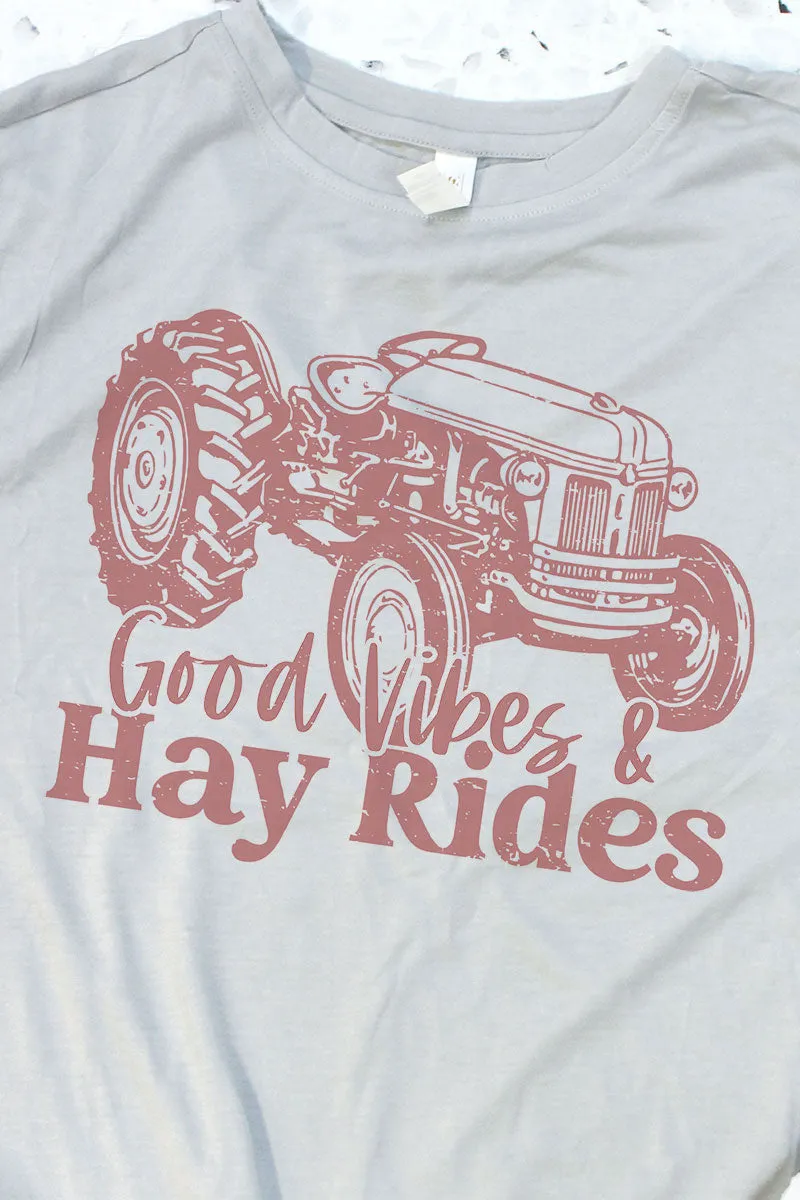 Good Vibes & Hayrides Adult Fusion ChromaSoft Performance T-Shirt