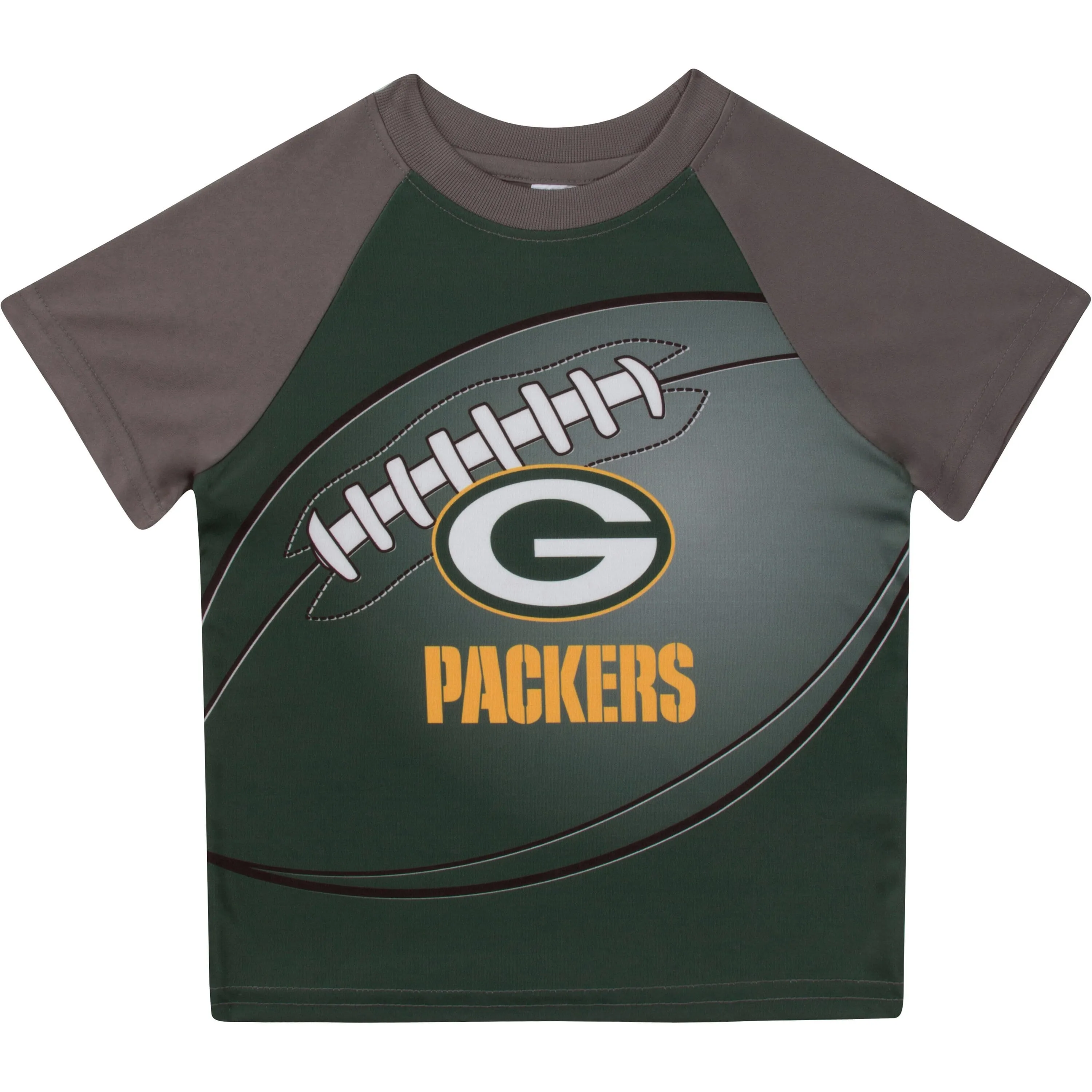 Green Bay Packers Boys Short Sleeve Tee Shirt