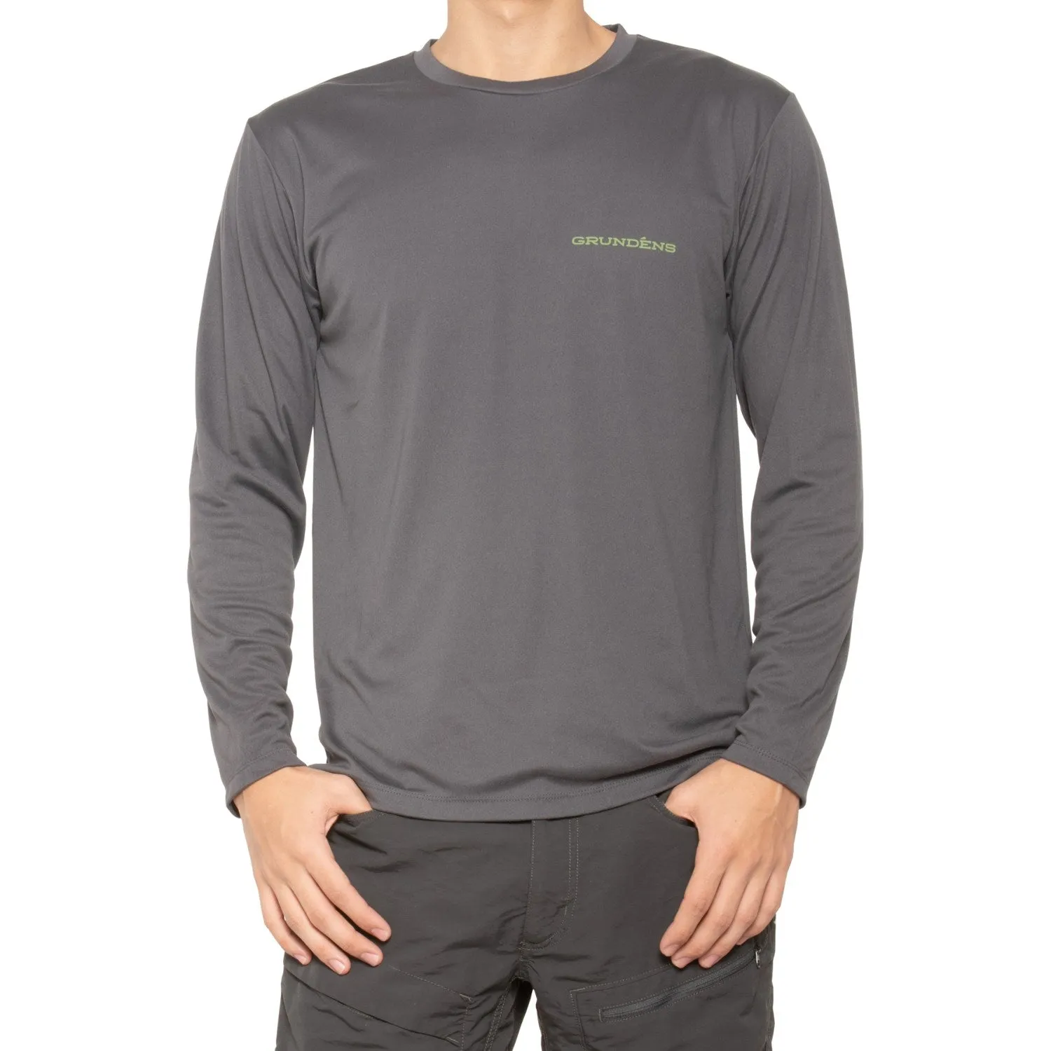 Grundens Tech T-Shirt - Kraken Print, Long Sleeve