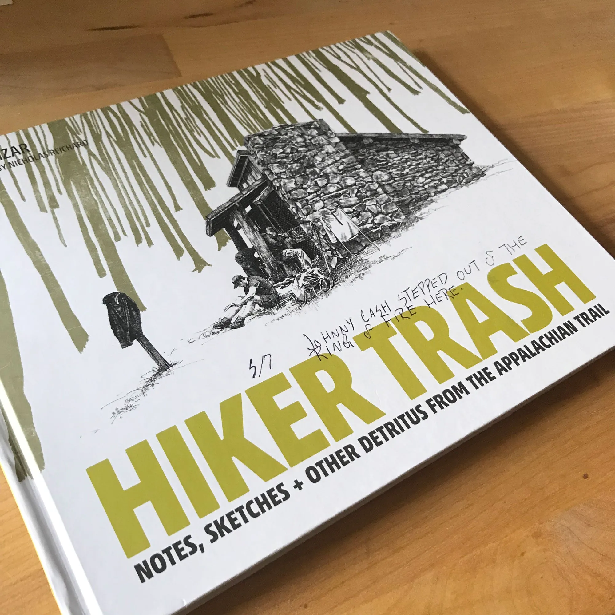 Hiker Trash: Notes, Sketches   Other Detritus from the Appalachian Trail