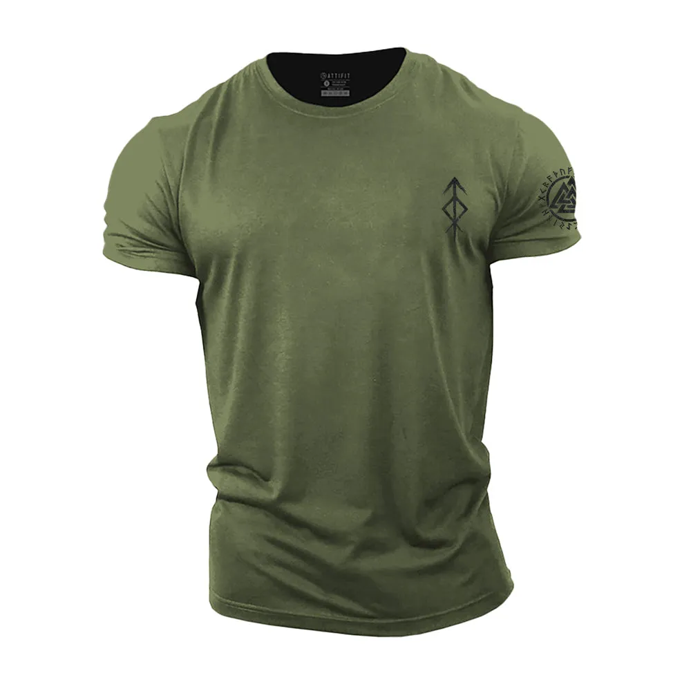 Home Protection Rune Cotton T-Shirt