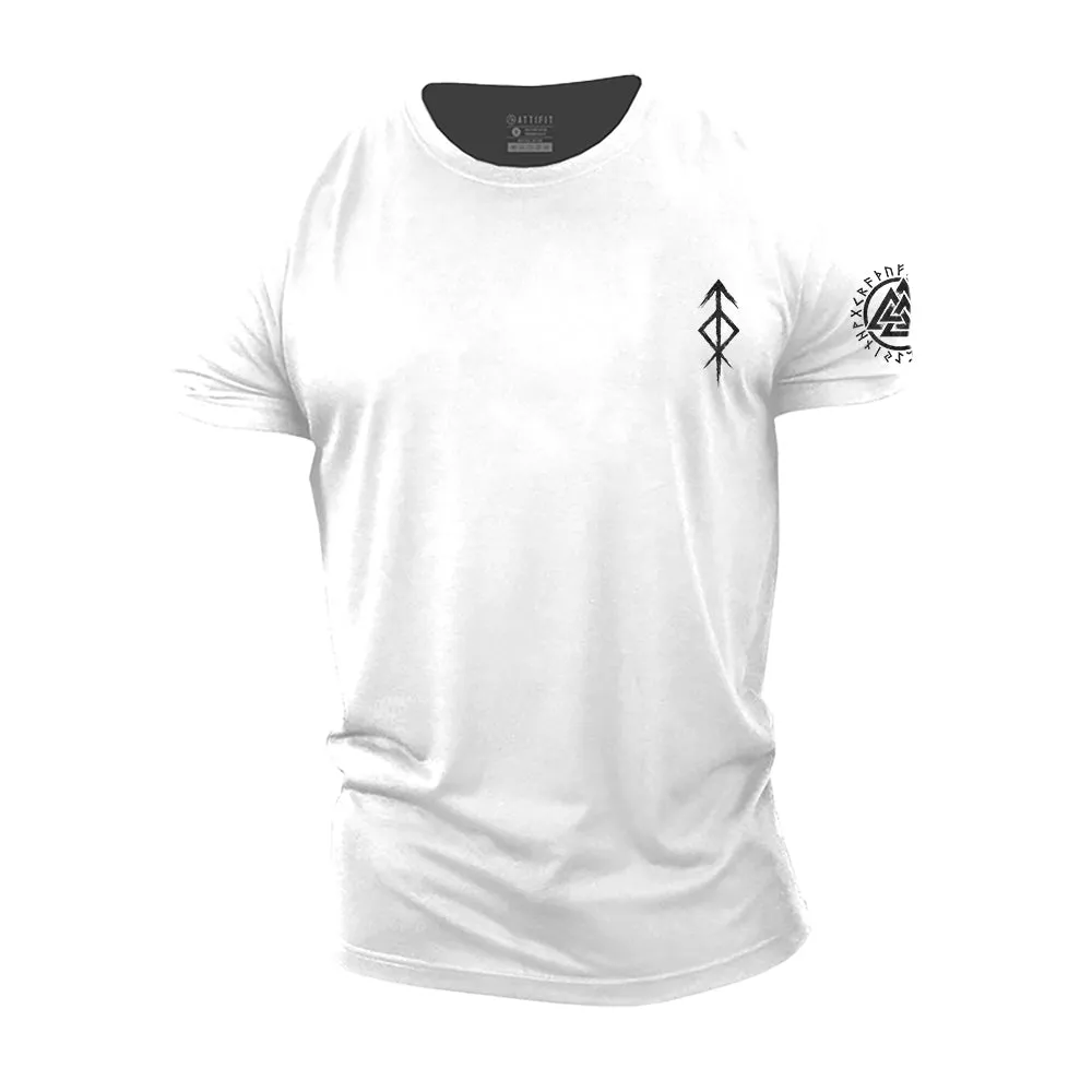 Home Protection Rune Cotton T-Shirt