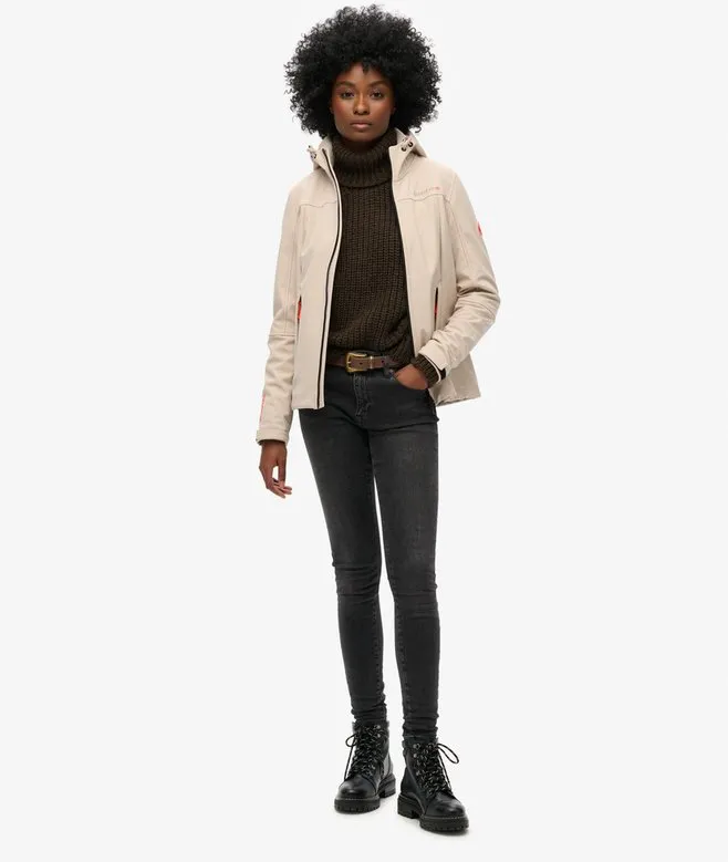 Hooded Classic Trekker Jacket | Chateau Grey