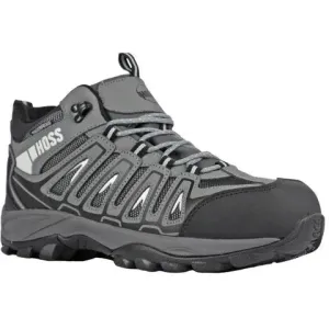 Hoss Men's Trail Composite Safety WP Toe Work Boot - Grey 53023