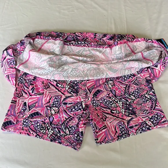 Ibkul Krista 16&quot; Swing Skort Hot Pink/Candy Pink