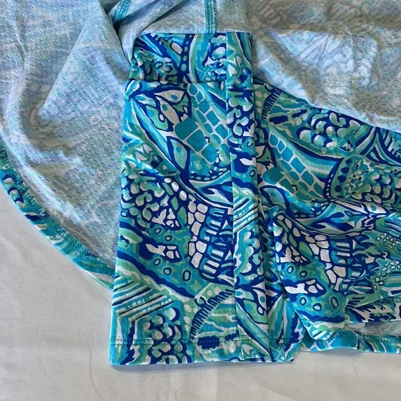 Ibkul Krista Swing Skort 13in in Blue Turquoise